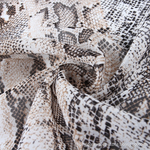Anti-Static Chiffon Print Fabric For Spring Summer